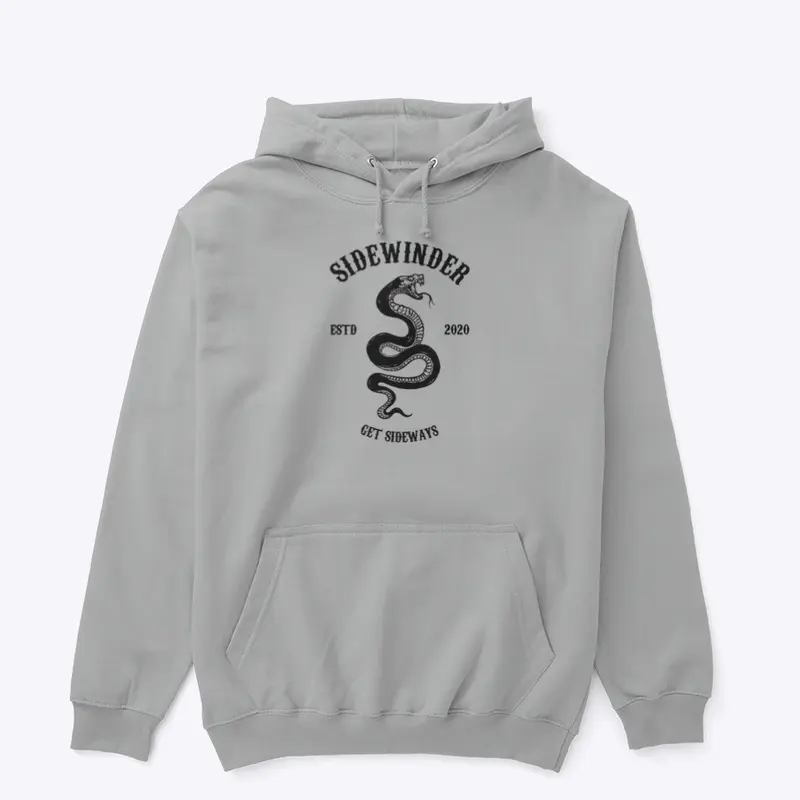 "Sidewinder" Logo Hoodie (BL)