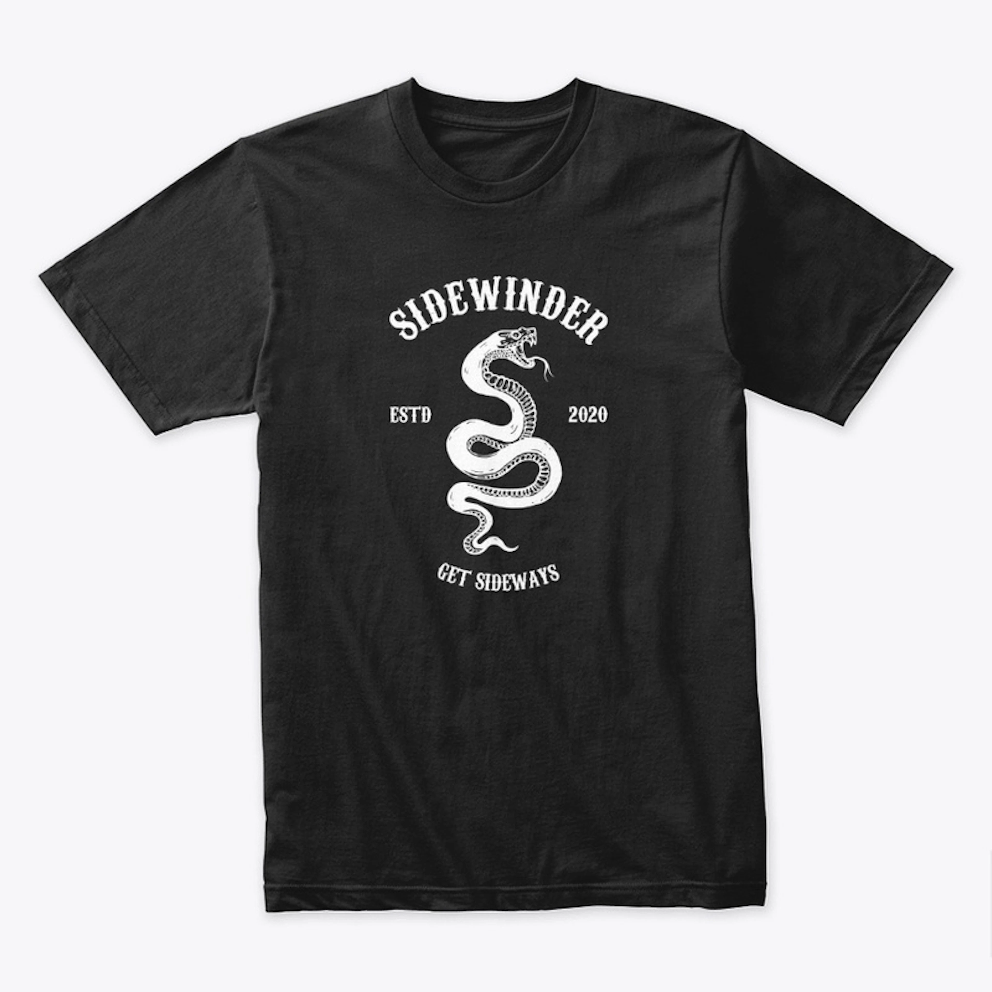 "Sidewinder" Logo T-Shirt (WH)