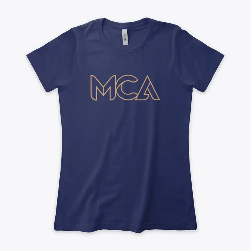 "MCA" Logo Women's Boyfriend T 