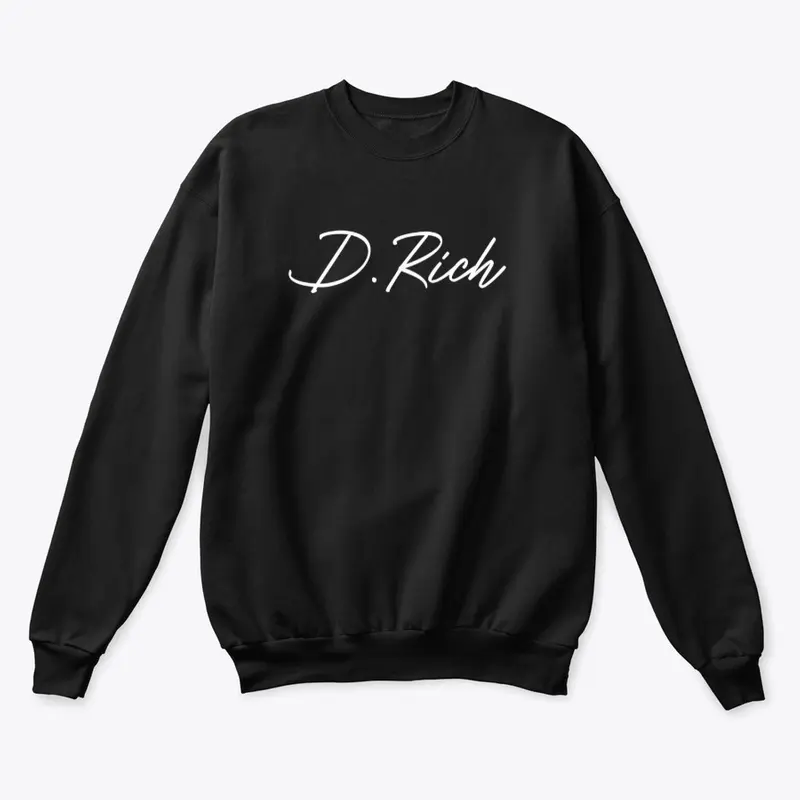 "D. Rich" Script Logo Sweatshirt