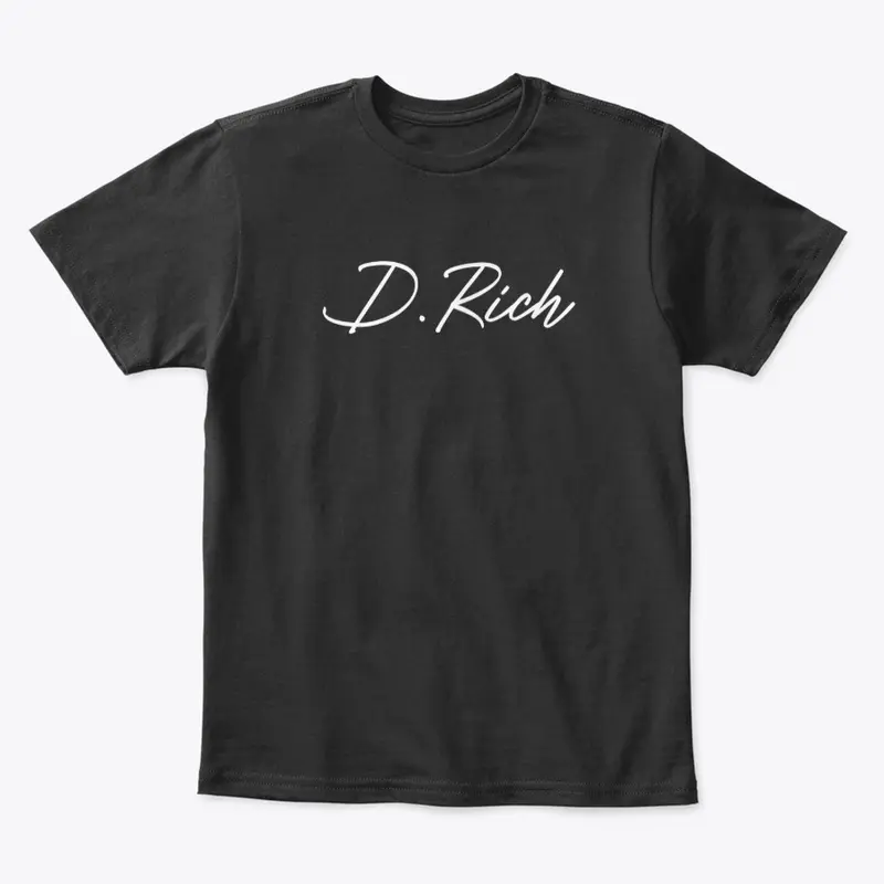 "D. Rich" Script Logo Kid's T-Shirt