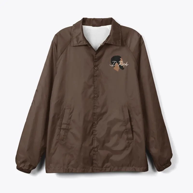 "D. Rich" Logo Coach Jacket