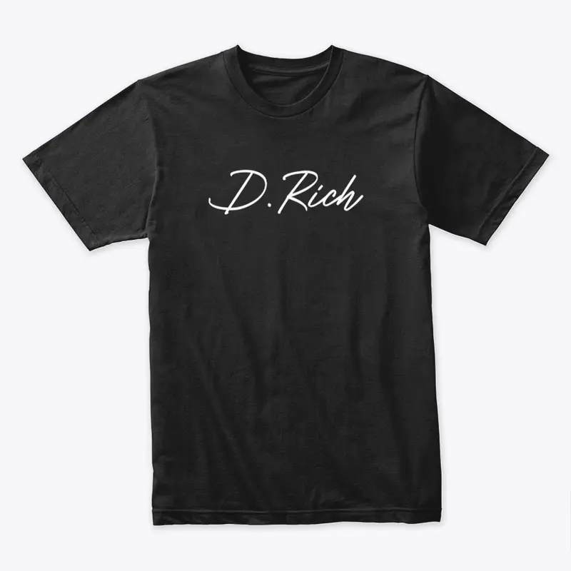 "D. Rich" Script Logo T-Shirt