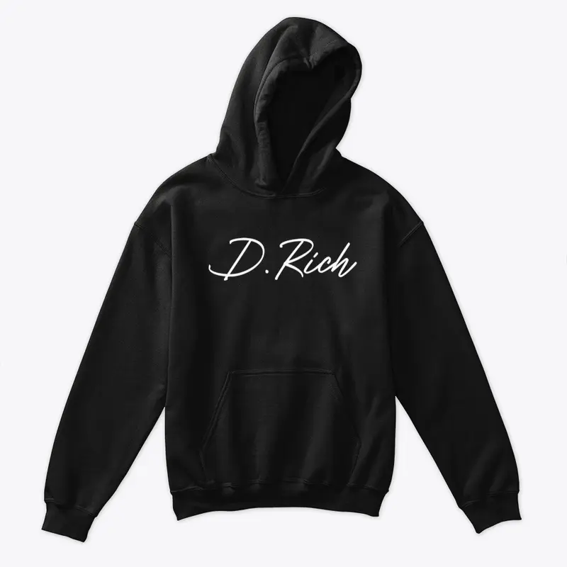 "D. Rich" Script Logo Kid's Hoodie