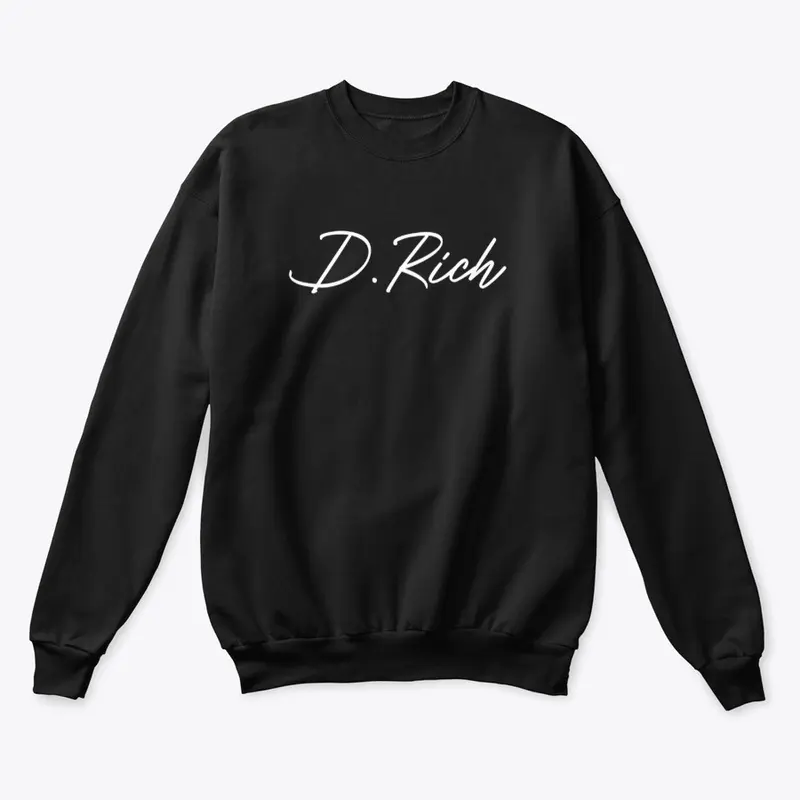 "D. Rich" Script Logo Sweatshirt